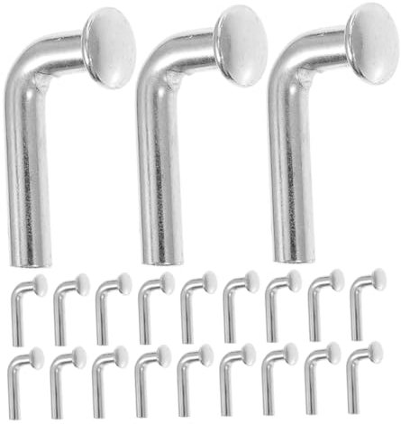 TOYANDONA Palettenregal J-bolzen 6mm Stahl Sicherheits Pin Flachkopfniet Schwerlast Verriegelung Für Lager Und Industrie