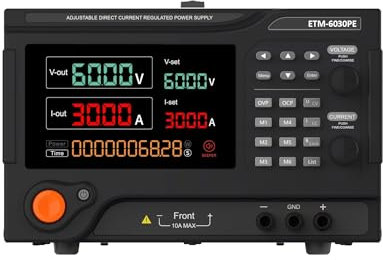 Fuente de alimentación CC programable, fuente de alimentación regulada por CC programable, voltaje constante ajustable, corriente constante, 600W, 900W, 1200W(400V 3A 1200W,220V)