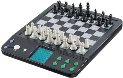 Elektronisches Schachbrett mit magnetischen Teilen und LCD-Display für interaktives Mensch-Maschine-Schach, ideal für Anfänger und Enthusiasten