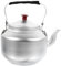 PEPLAYTAL 1pezzi Teiera Alluminio Portatile Con Kettle Chic Per Infusione Tè Design e Resistente Al Calore Per Uso