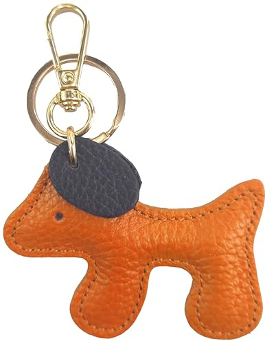 modamoda de SA05 Leder Schlüsselanhänger, Taschenanhänger, handmade in Italy