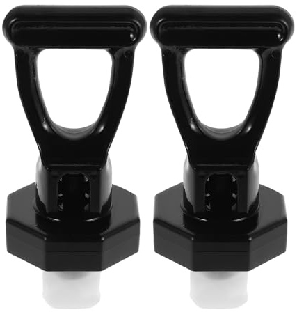 Veemoon Poignées de Robinet de Rechange pour Distributeur de Boissons, Plastique Robuste, Ergonomiques, Lot de 2, Compatibles Seaux à Thé Lait, Fontaine à Eau, Usage Domestique et Festif