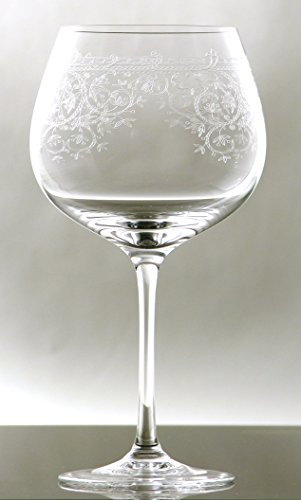 Rotweinglas 650 ml Inhalt Burgunderglas mit Schiff Lucca optimaler Weingenuss 6er Set Paul Nagel 1500401