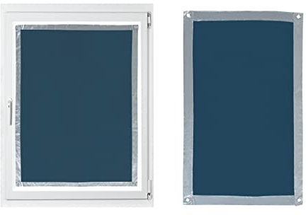 Maximex Fenster-Sonnenschutz 59 x 114 cm, mit extrastarken Saugnäpfen, einfache Montage, Material: 100% Polyester, Maße (B x L): 59 x 114 cm