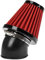 42 mm Filtro a Cono PSLER Dell'aria Scooter Filtri Aria Moto Curva a 45 Gradi Attraverso Tubo Utilizzato universalmente per Motocross Pocket Bike(Rosso)