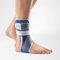 BAUERFEIND l Knöchelbandage Größe 3, Titan, Links, Größe 4, Transparent