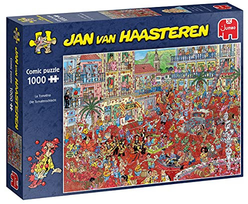 Jumbo 20043 Jan van Haasteren La Tomatina 1,000 piece puzzle
