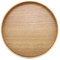 Piatto in Legno Vassoio da Portata in Legno di Bambù o Piatto da Portata 4 Specifiche, Usato per Cibo, Noci, Set da Tè Piatti da Formaggio Vassoio da Portata per Caffè Piatti da Portata(30cm)