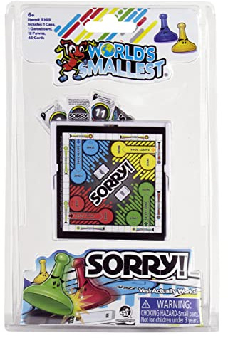 World's Smallest Sorry