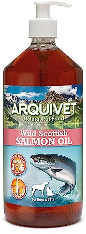 Arquivet Olio di Salmone Scozzese, 1 Litro, Per Cani e Gatti