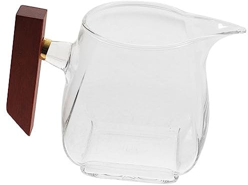 Alipis Restaurant Bar Catering Service Solid Wood Handle Milk Bottle Gravy Boat Sauce Boat