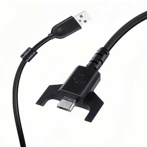 Qnanw Câble de charge USB compatible avec Logitech G403 G703 G900 G903, souris sans fil G Pro, souris de jeu G PRO X super légère, haut-parleur G560, clavier de jeu mécanique G PRO (1,8 m)