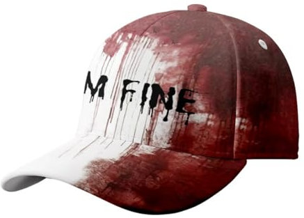 Halloween Baseball Cap Herren Baseball Caps Baseballkappe Basecap Baseballcap Sonnencap Sommercap (s12,55-60cm)