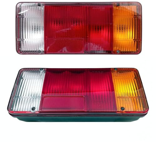 Rechts Rückleuchten Rücklicht Heckleuchten Glühbirne Hallo für Daily Tipper,EuroCargo, Fiat Ducato, Peugeot Boxer,Peugeot J5,Master Mascot, Citroen Jumper,Citroen Jumpy LKW E-MARK mit kabel