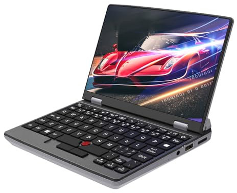 CYMINILMDPC N4000 Mini Laptop,Windows 11 Pro,12GB DDR4 256GB SSD,7 Inch Touch Screen,resolution,1280 * 800,Computer Office Ultrabook Notebook 2.0MP