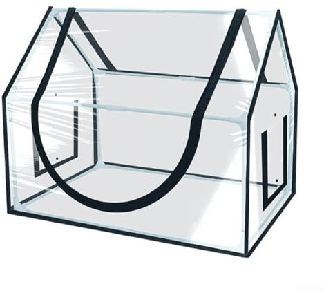 Invernadero de plantas, mini invernadero, pequeña casa de plantas para jardín, cobertizo de flores transparente de PVC impermeable y aislante del calor, para el balcón del hogar, jardín