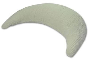 Theraline Musselinmond Stillkissen Salbei