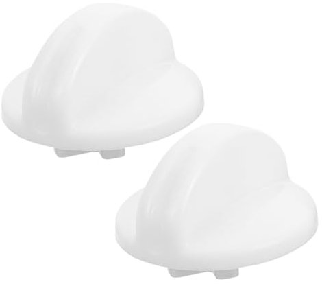 Holibanna 2pcs Washing Machine Knobs Replacement Control Knobs for Washer Dryer Timer
