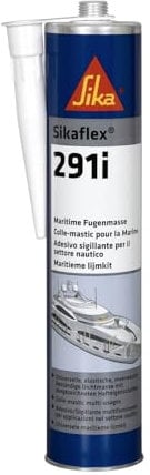 Sika – Dichtstoff – Sikaflex-291i Weiß – ideal für den Marinebereich – hochelastisch und überlackierbar – geruchsarm – 300 ml (Packung mit 12)