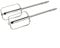 2 Piece Set of Stainless Steel Hand Mixer Beatters for Kenwood, Perfect for Smoothies and Sauces (Four sticks*2)