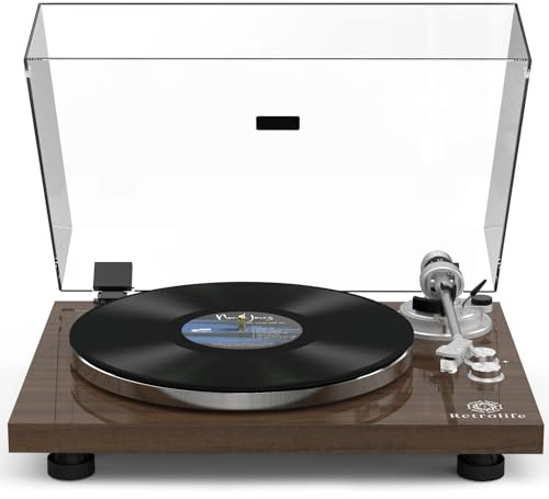 Giradischi Giradischi Uscita Wireless Lettori Vinile Piatto Alluminio Fibra di Carbonio Braccio Cinghia Trasmissione LP 33 45 RPM Phono Audio AT-3600L MM Cartuccia RCA Line Controllo Pitch Anti-Skate