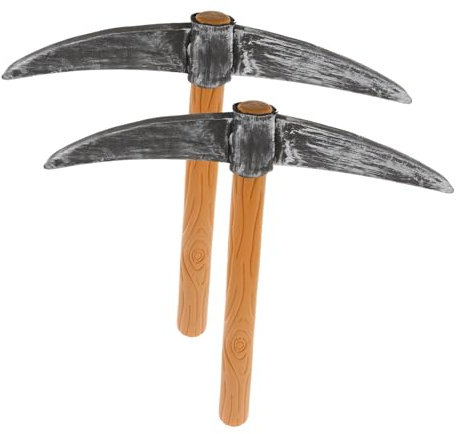 Uonlytech 2 Stück Kleiner Spitzhacke Kostüm Requisite Dekorative Bühnenperformance Party Deko Fasching Zubehör 2pcs