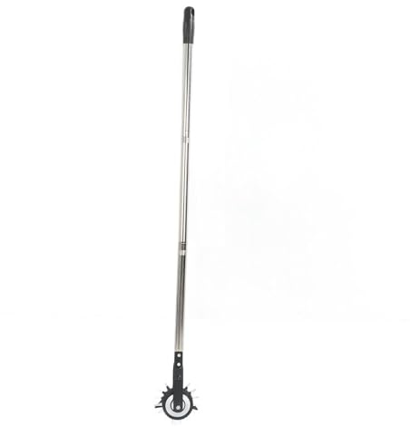 Rullo per Bordi del Prato, Impugnatura Robusta, Rifinitura Efficiente, Tagliabordi Manuale, Lama Seghettata per Il Giardino (3 Sezioni)