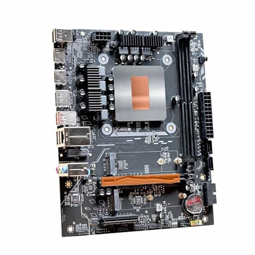 Placa Madre Placa Base for Ordenador de Juegos con CPU integrada, Kit interpuesto 13. ° núcleo, Q1J1 ES 0000 8C12T DDR4 RAM LGA115X, PC Escritorio