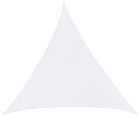 Hespéride - Toldo Vela de Sombra Triangular Curacao Blanco - 2 x 2 x 2 m