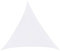 Hespéride - Toldo Vela de Sombra Triangular Curacao Blanco - 2 x 2 x 2 m