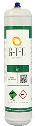 Bombola usa e getta monouso gas tecnico Argon Ar per saldatura TIG acciaio 0,95 lt