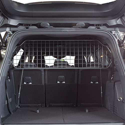 Travall Guard Grilles Pare-Chien Compatible avec Peugeot 5008 (2017 et Ulterieur) TDG1548 - Grille de Separation avec Revêtement en Poudre de Nylon