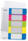 Leitz A4 Register, Trennblätter, Beschriftbares Deckblatt,WOW, Mehrfarbig (Zahlen 1-5 / 10er Pack)