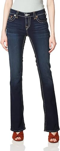 True Religion Becca Damen-Jeans mit mittelhohem Bund und Bootcut-Schnitt