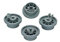 4x lavavajillas Korbrolle para lavavajillas para la cesta inferior Siemens Neff de Bosch 165314