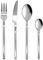 Glim&Glam Forged Stainless Steel Cutlery Set Dinnerware Table Set Party (16pc Set)