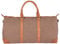 HOLZRICHTER Berlin - Weekender aus Leder für Herren (No 8-6), Reisetasche 27x55x25 cm, Handgefertigte Echtleder Umhängetasche mit Schultergurt, für Handgepäck, Camel-Beige