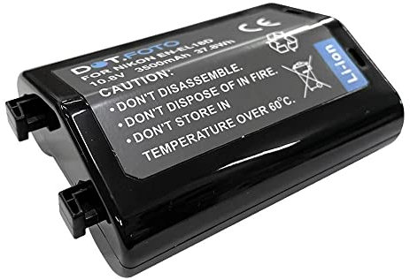 Dot.Foto EN-EL18d Premium High Capacity 10.8v / 3500mAh Rechargeable Battery for Nikon D4, D4s, D5, D6 / MB-D17, MB-D18 / Z9