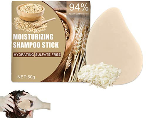 Restoring Shampoo Bar For Dry, Hair Regrowth Shampoo Bar, For Damaged Hair, Promotes Hair Growth, Whole Blends Oat Delicacy Softening Shampoo Bar For Fine Hairr (1 pc)