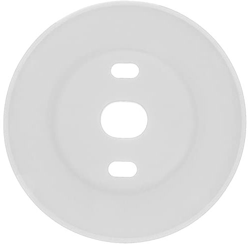 DOITOOL Wifi Thermostat Accessory Thermostat Cover Trim Kit Wall Plate Cover Thermostat Wall Plate Wall Plate for Thermostat Wall Trim Backplate Household White Wifi Wall Panel Silica Gel