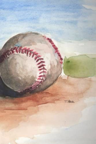 Baseball 100 Pages Notebook