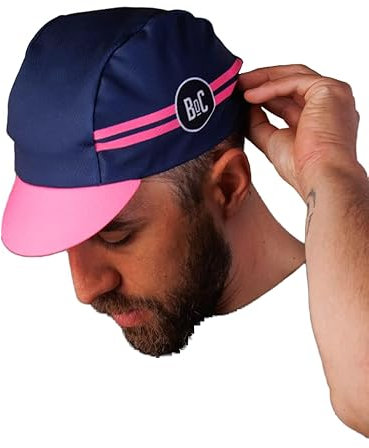 Band Of Climbers Unisex Highline Fahrradkappe, Marineblau Cap, blau, Einheitsgröße (4er Pack)