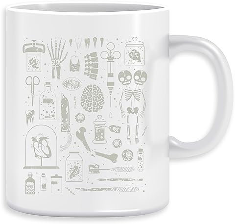 Oddities X-Ray Kaffeebecher Becher Tassen Ceramic Mug Cup
