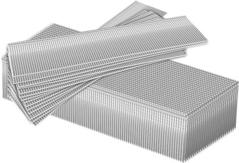 18G / 25 mm Galvanised Brad Nails, Pack of 5000, for DIY, Craft, Masonry, Woodwork, Décor