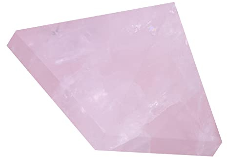 1PC Kristall Rosenquarz Pyramide Schnitzfiguren Home Dekoration Einrichtungsgegenstand
