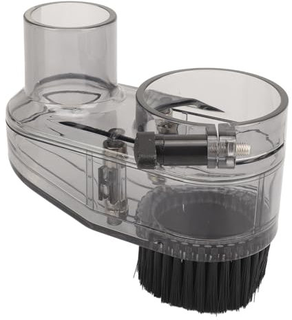 CNC Diameter Router Dust Shoe CNC 52mm Diameter Clear CNC Dust Boot with 38mm Hose Diameter for 52mm Spindle Motors and Router Hose Diameter 38mm