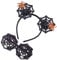 Cabilock Halloween Haarband Brille Set Stilvolle Party Requisiten für Festivals Events