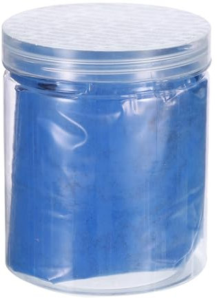 sourcing map 8.8oz (250g) Iron Oxide Powder Concrete Pigment Iron Oxide Pigment for Pastel Tile Paint Concrete Cement (Blue, Mesh: 800)