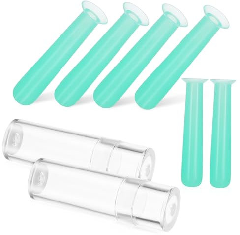 UTHCLO 15stücke Teiliges Silikon-linse Plunger Werkzeug Tragbare Kontaktlinsen Einsetzhilfe Und Entferner Für Weiche Und Harte Linsen Für Reisen Und Täglichen Gebrauch