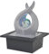 vidaXL Fontaine d'Intérieur avec Lampe LED Polyrésine Décoration Maison Table